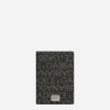 Coated jacquard passport holder