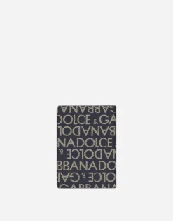 Coated jacquard passport case