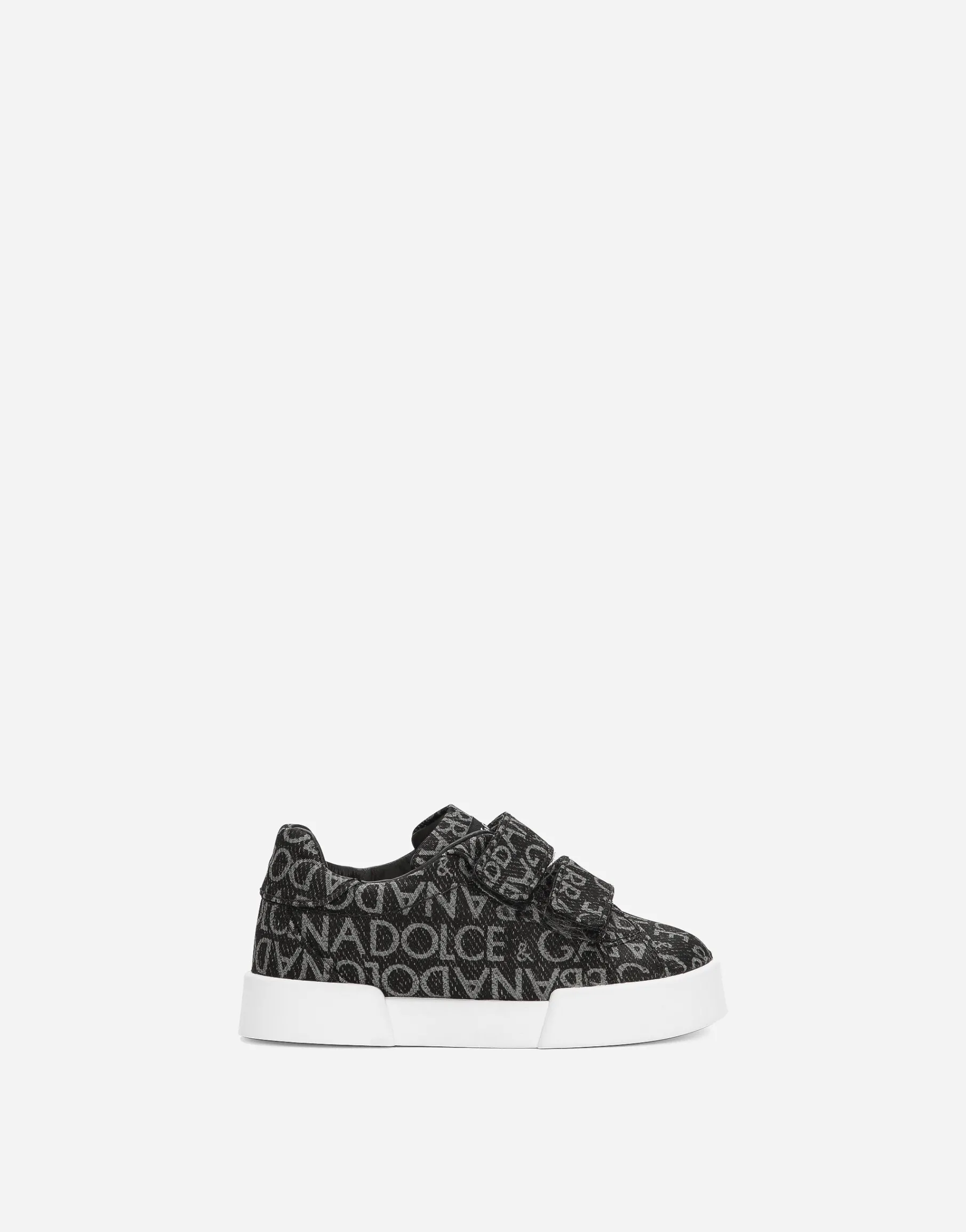 Coated jacquard Portofino sneakers