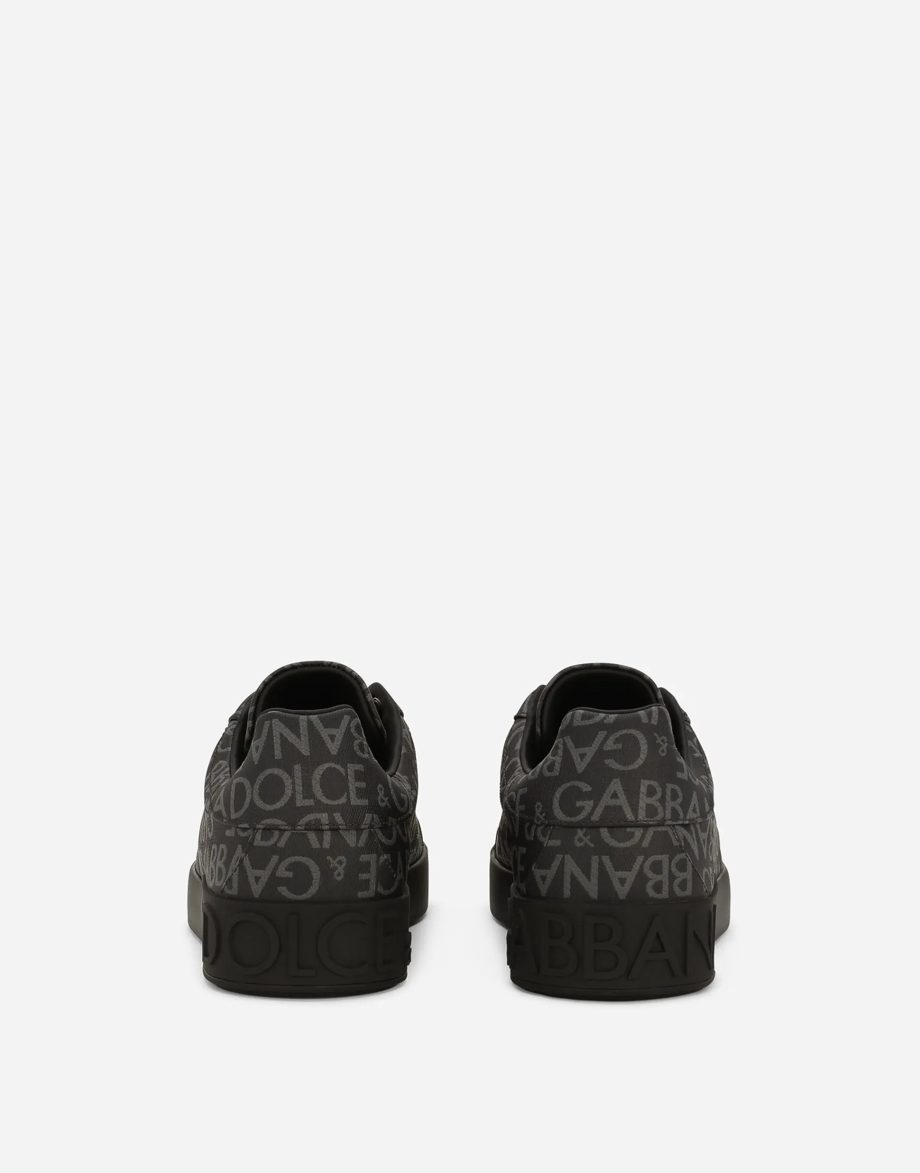 Coated jacquard Portofino sneakers
