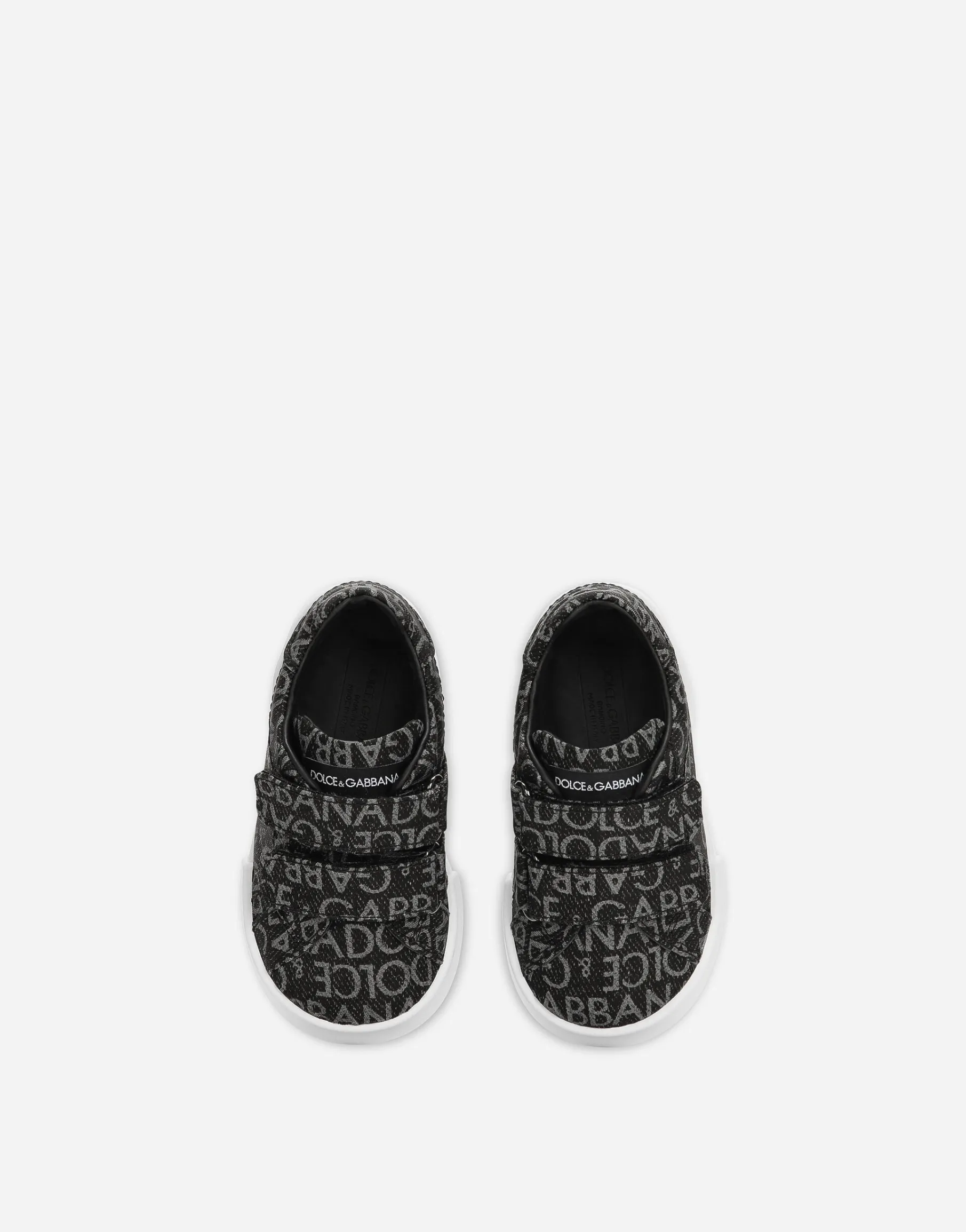 Coated jacquard Portofino sneakers