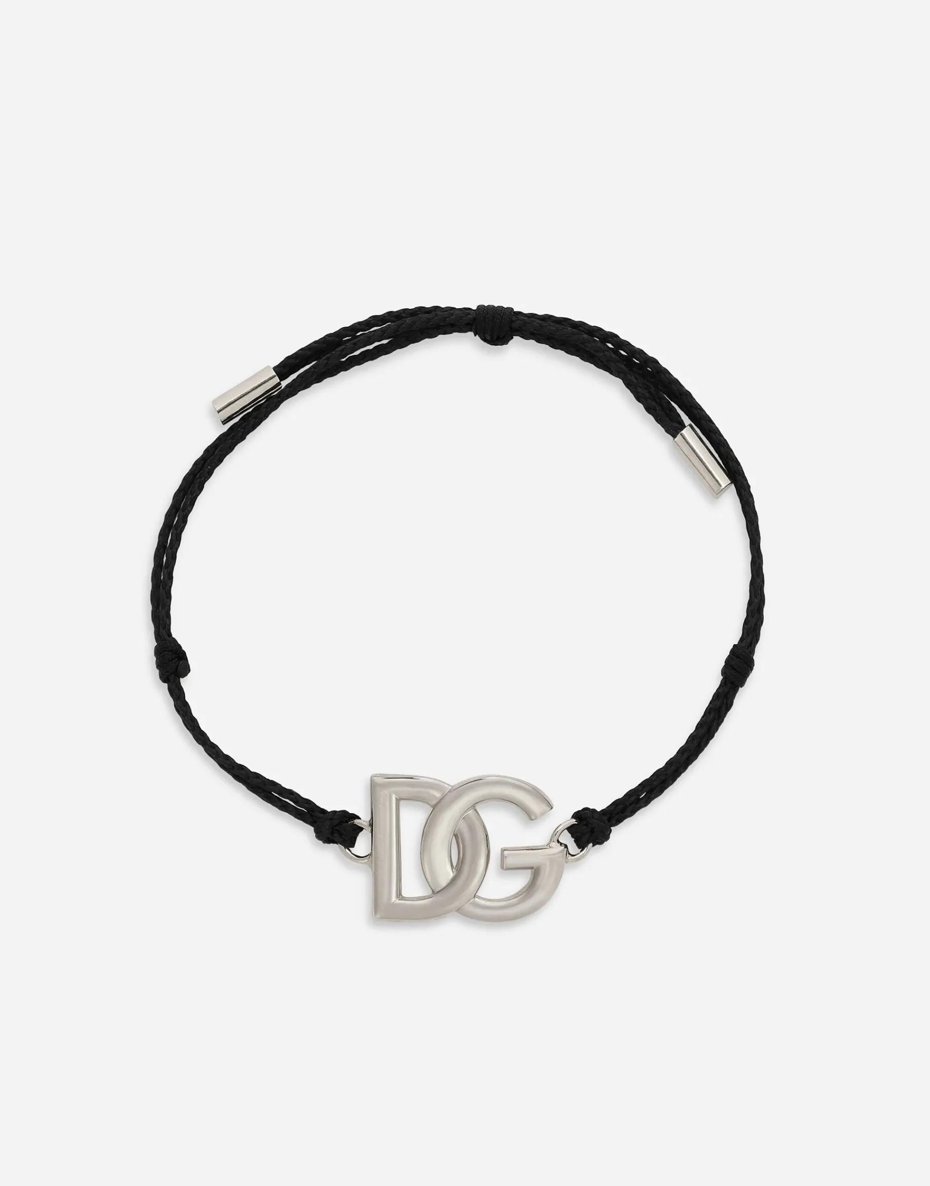 Cord bracelet with large DG logo