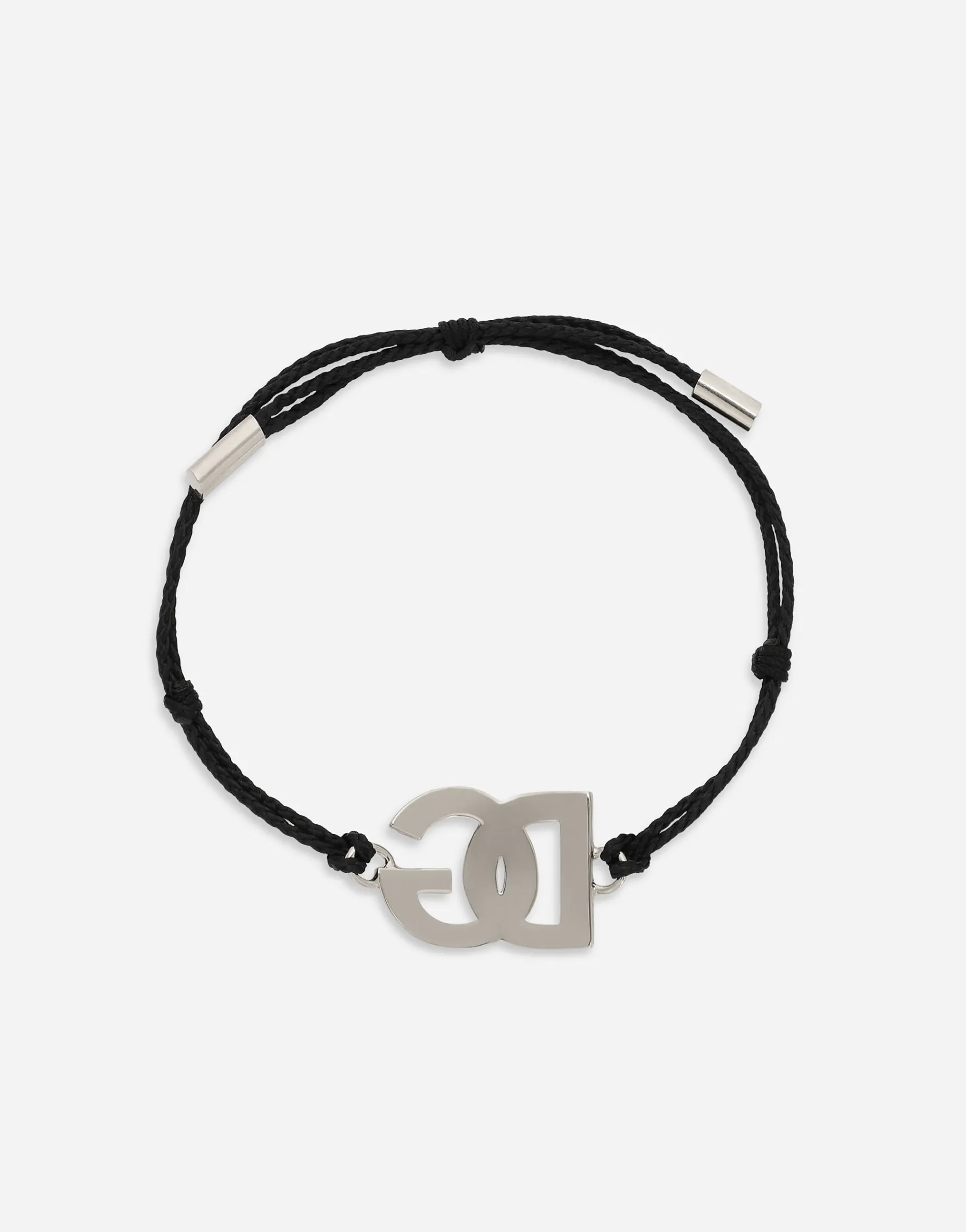 Cord bracelet with large DG logo