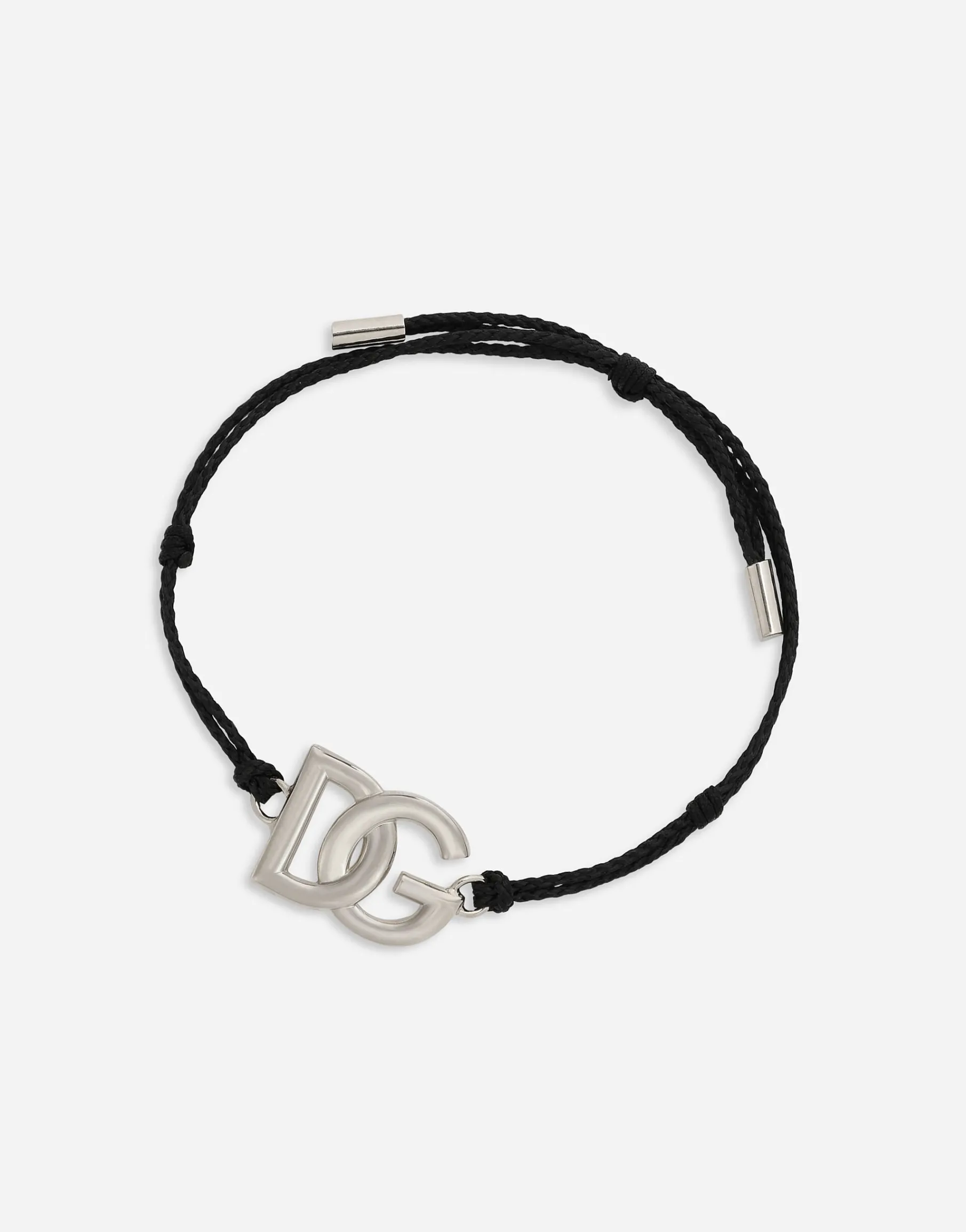 Cord bracelet with large DG logo