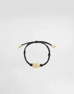 Cord bracelet with small DG logo