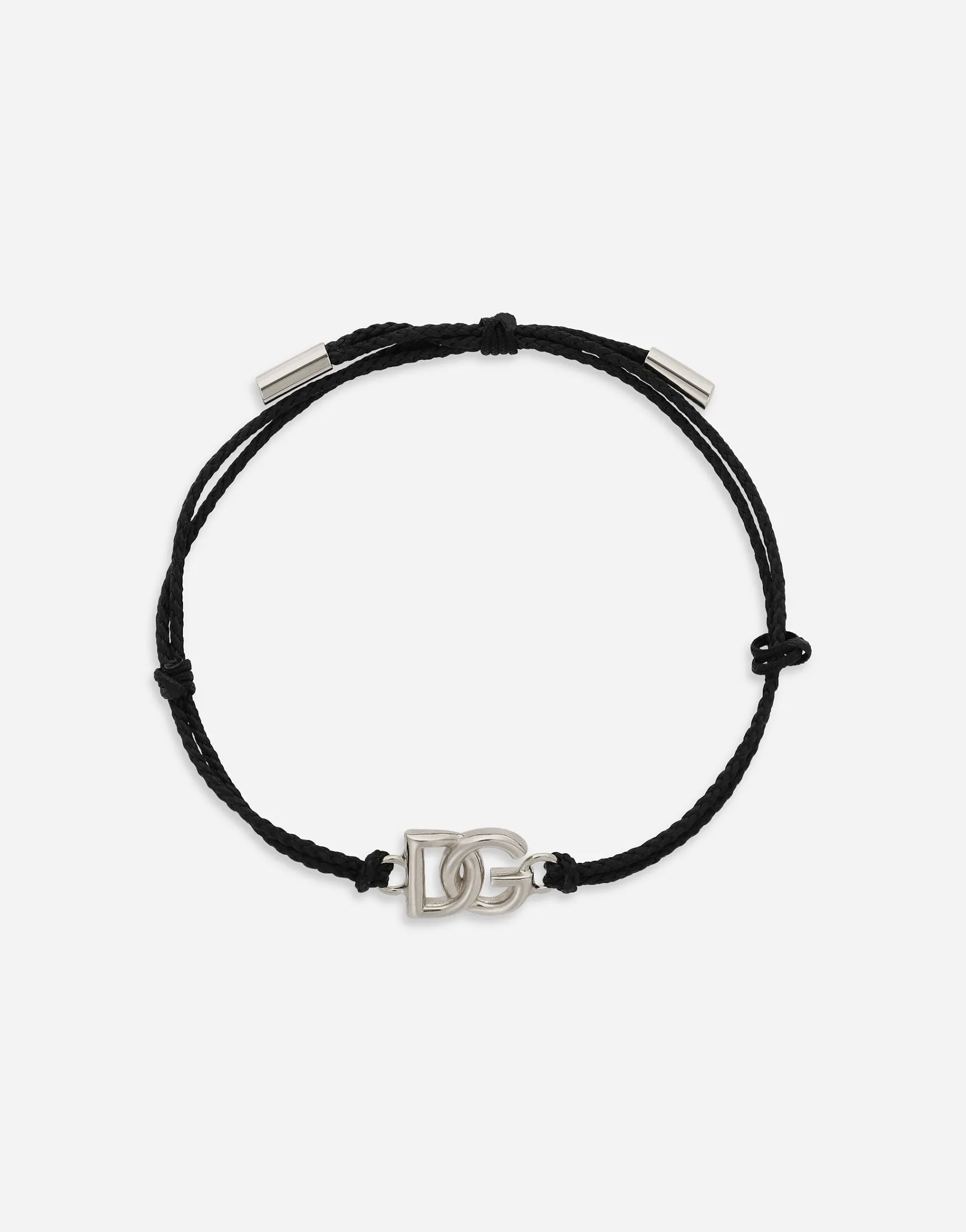 Cord bracelet with small DG logo