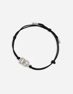 Cord bracelet with small DG logo