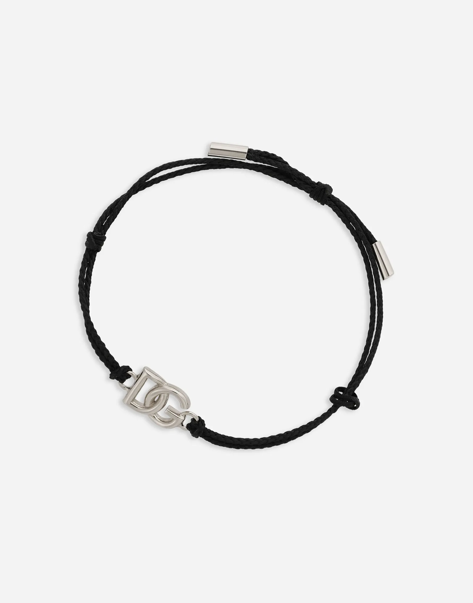 Cord bracelet with small DG logo