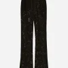 Cordonetto lace jogging pants