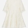 Cordonetto lace midi dress