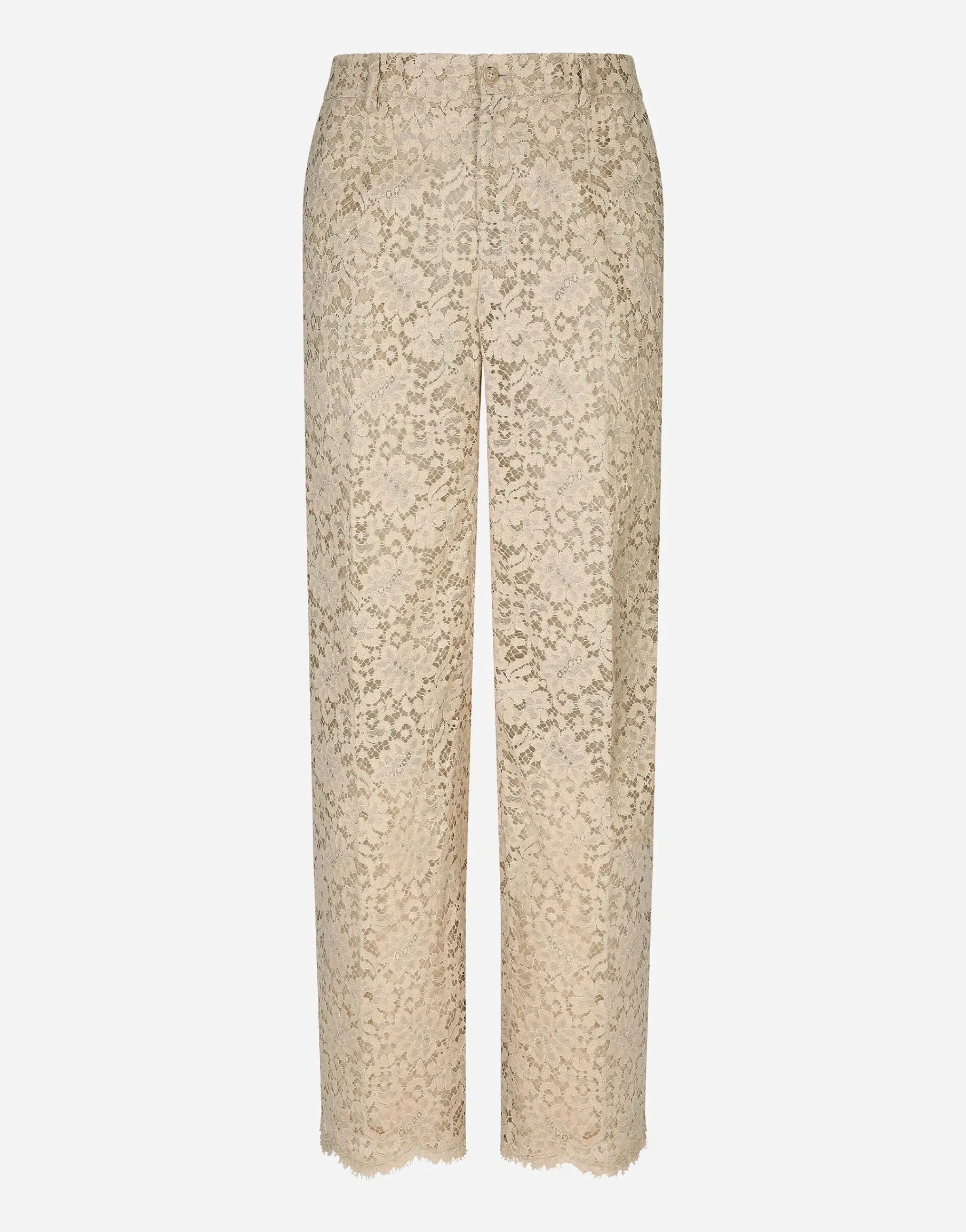 Cordonetto lace pants