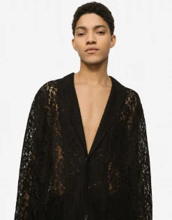 Cordonetto lace shirt