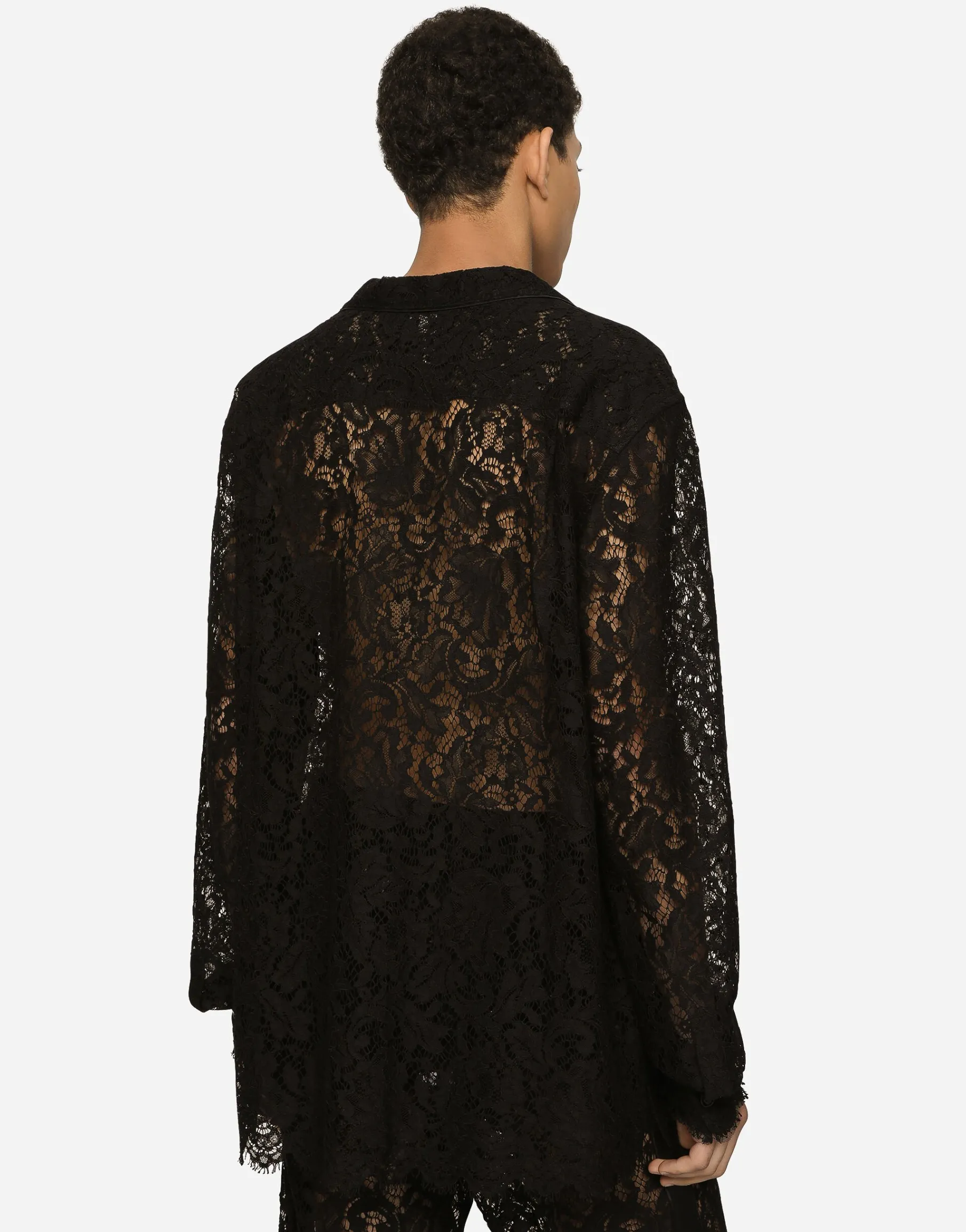 Cordonetto lace shirt