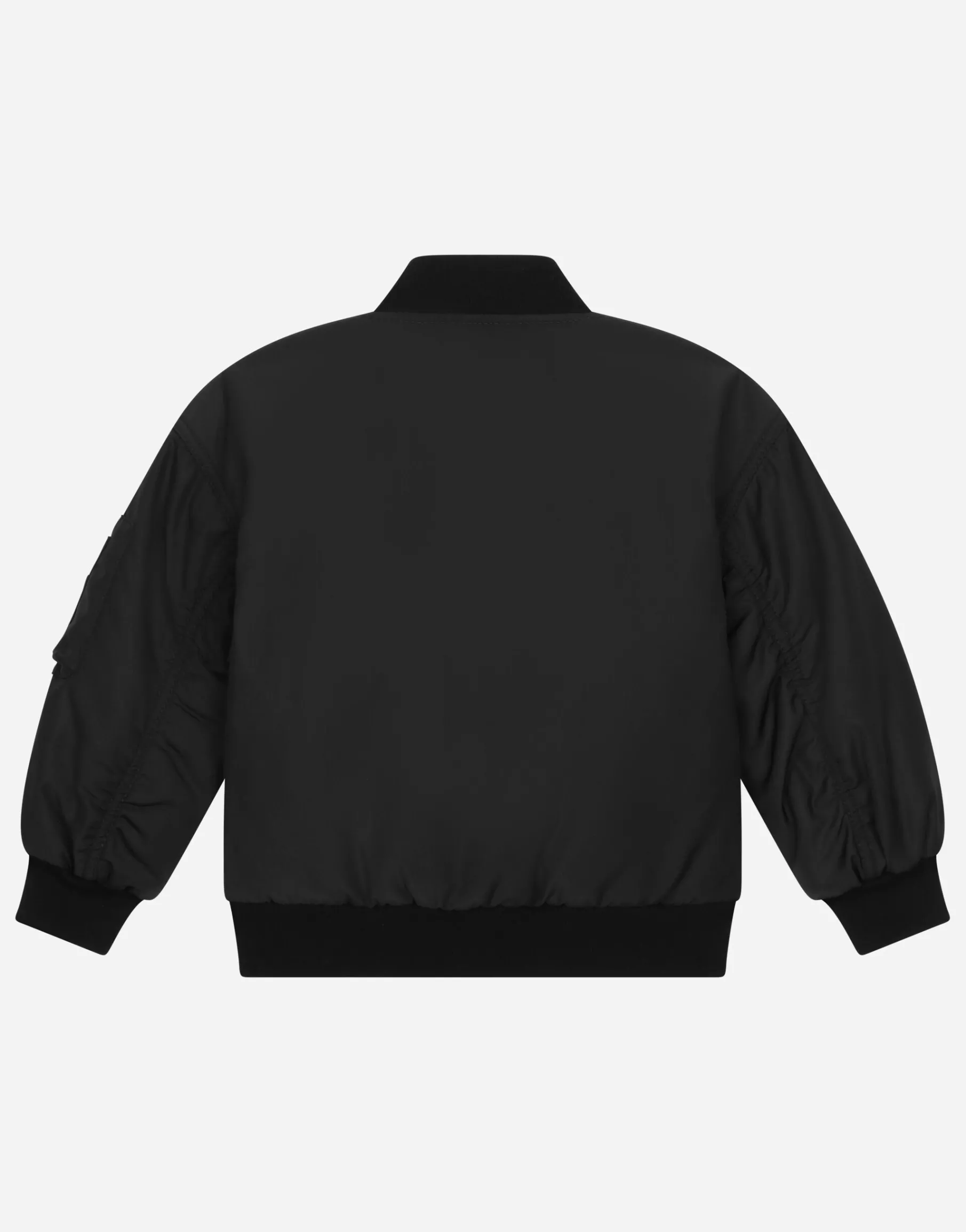 Cordura bomber jacket with logo tag