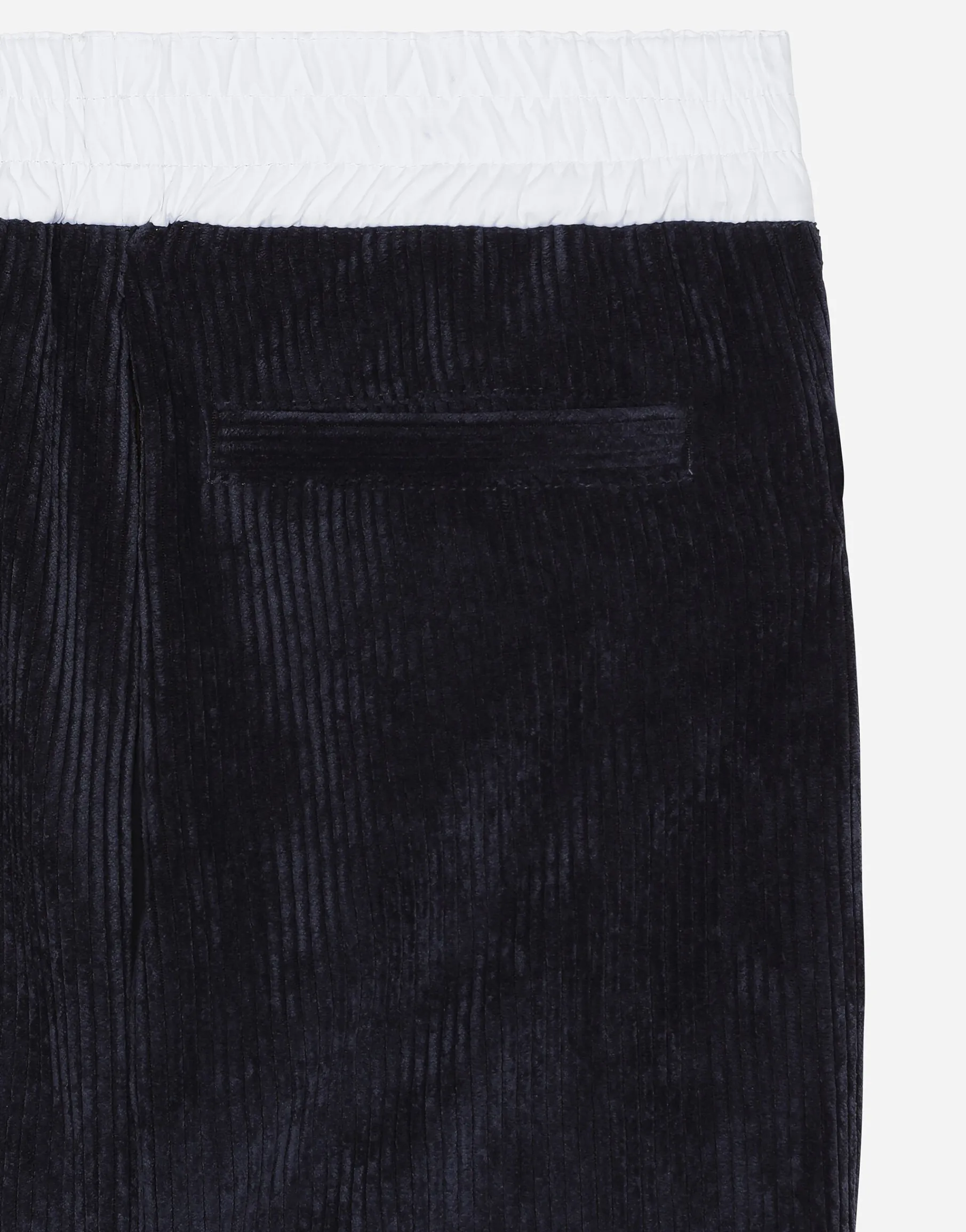 Corduroy jogging pants with DG logo