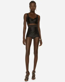 Corset-style culotte