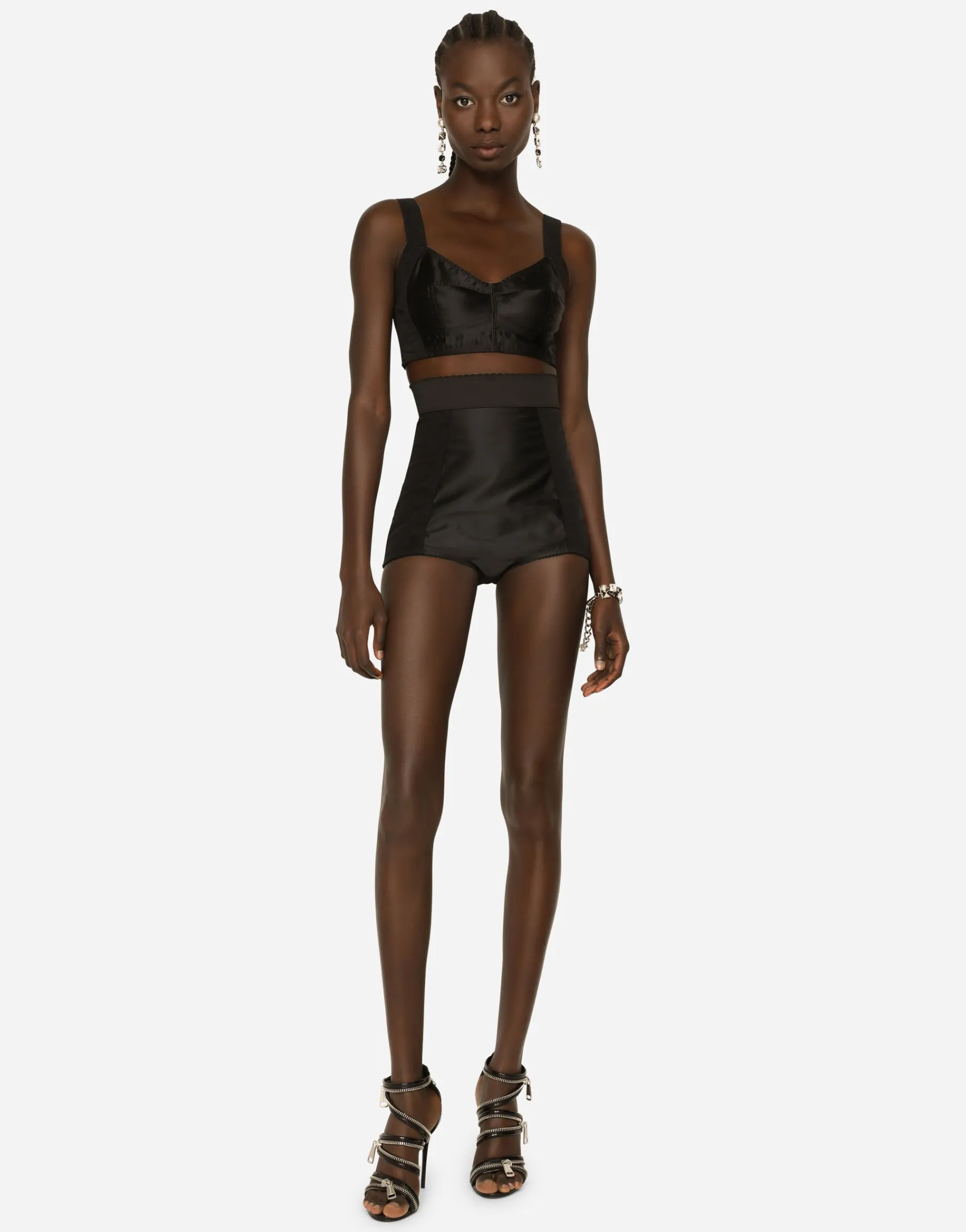 Corset-style culotte