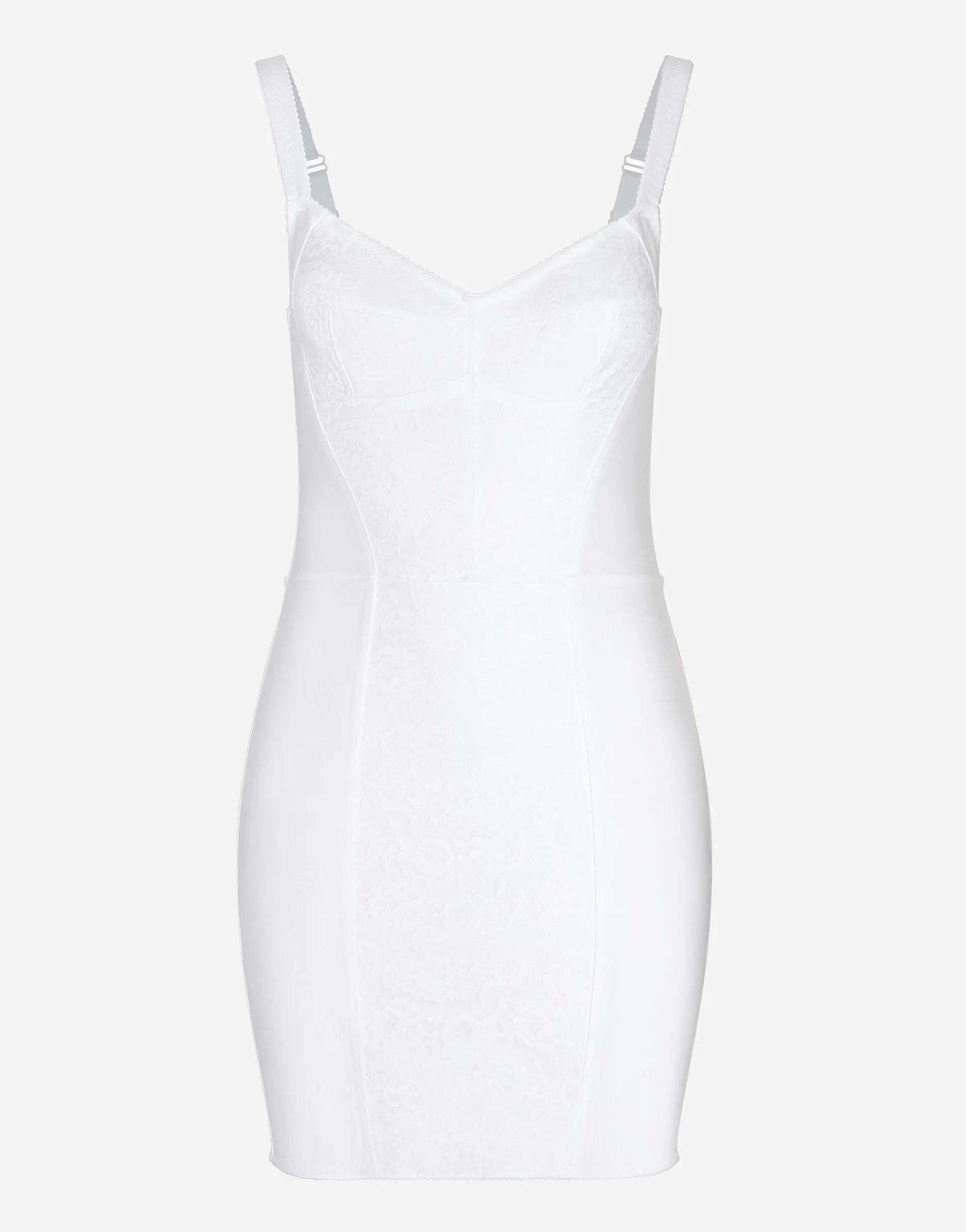 Corset-style slip dress