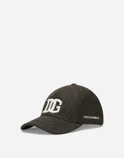 Cotton baseball cap with DG embroidery