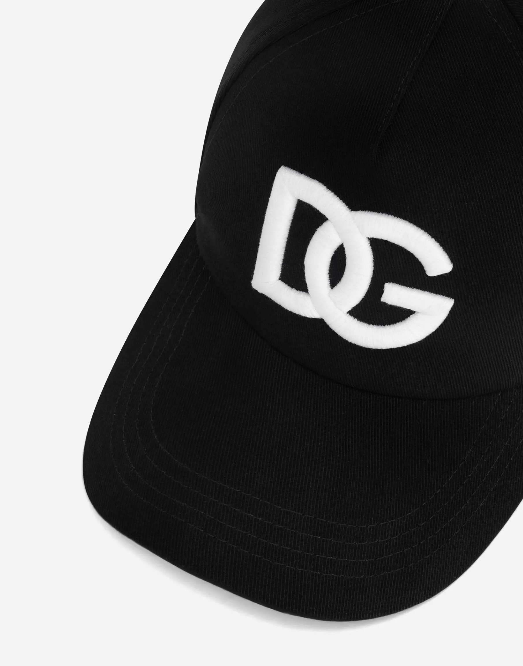 Cotton baseball cap with DG embroidery