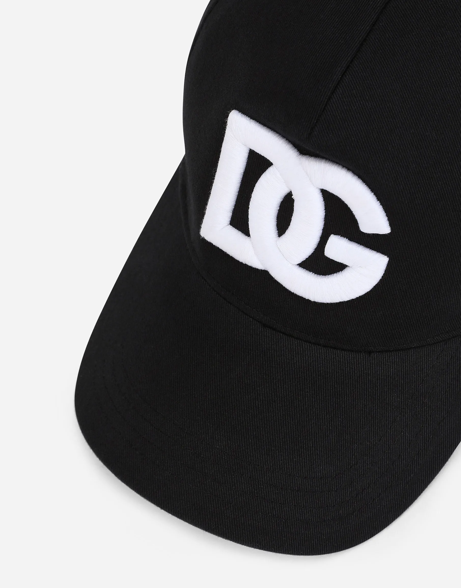 Cotton baseball cap with DG embroidery