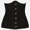 Cotton bustier belt
