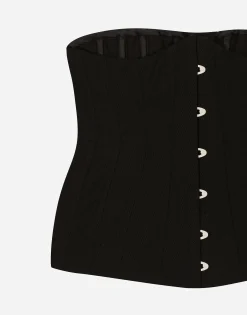 Cotton bustier belt