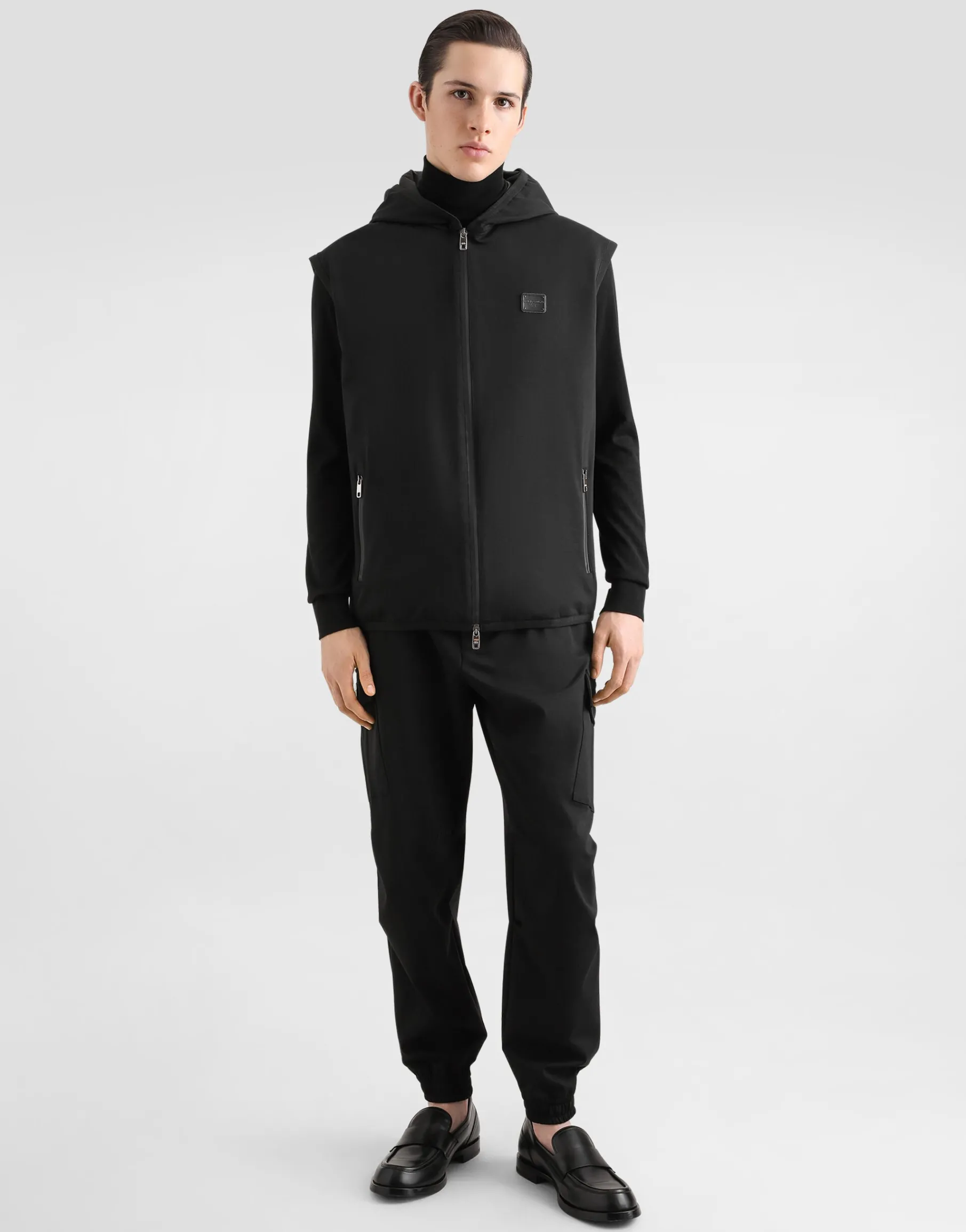 Cotton cargo pants with tag