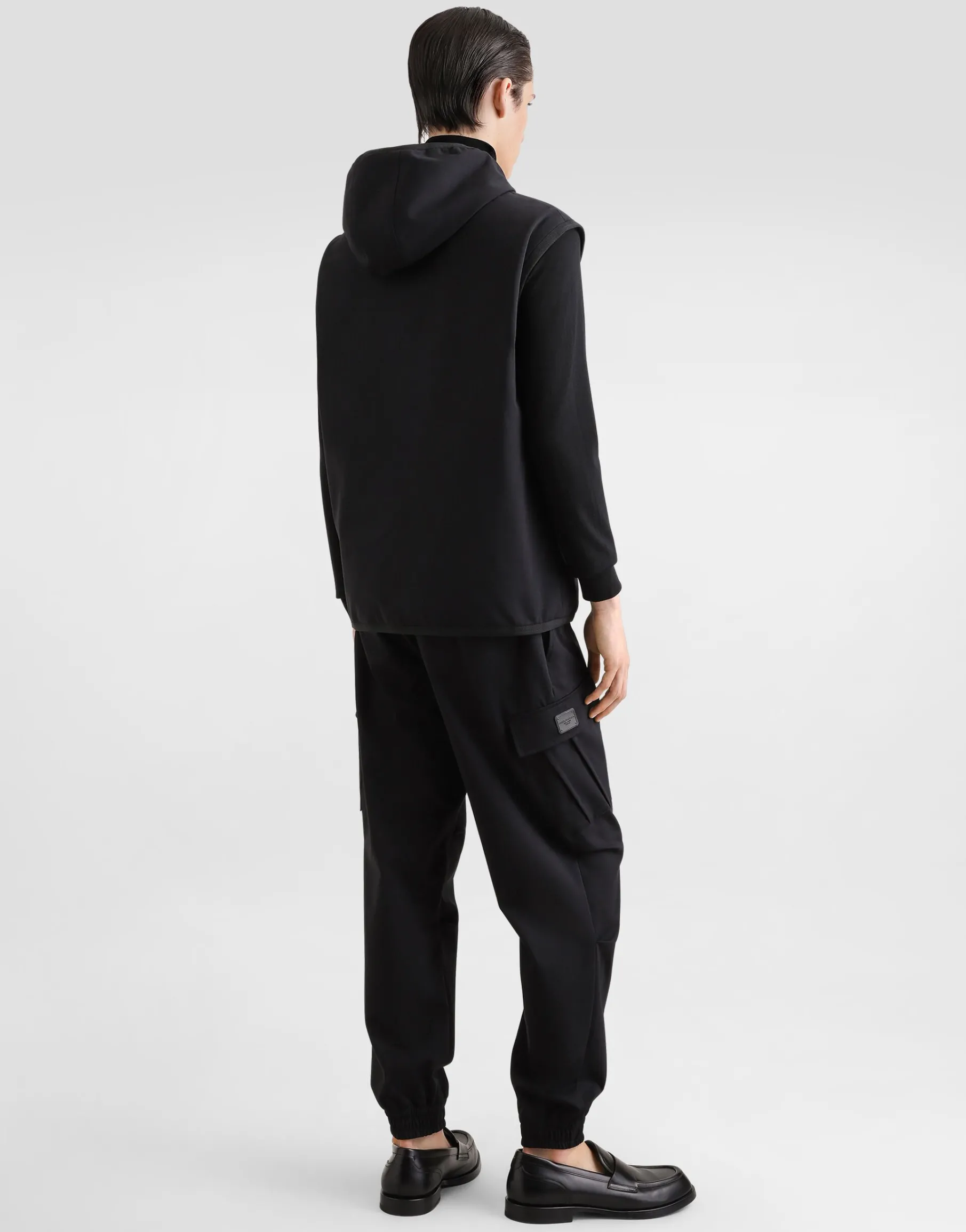 Cotton cargo pants with tag