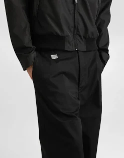 Cotton cargo pants with tag