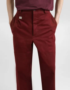 Cotton cargo pants with tag