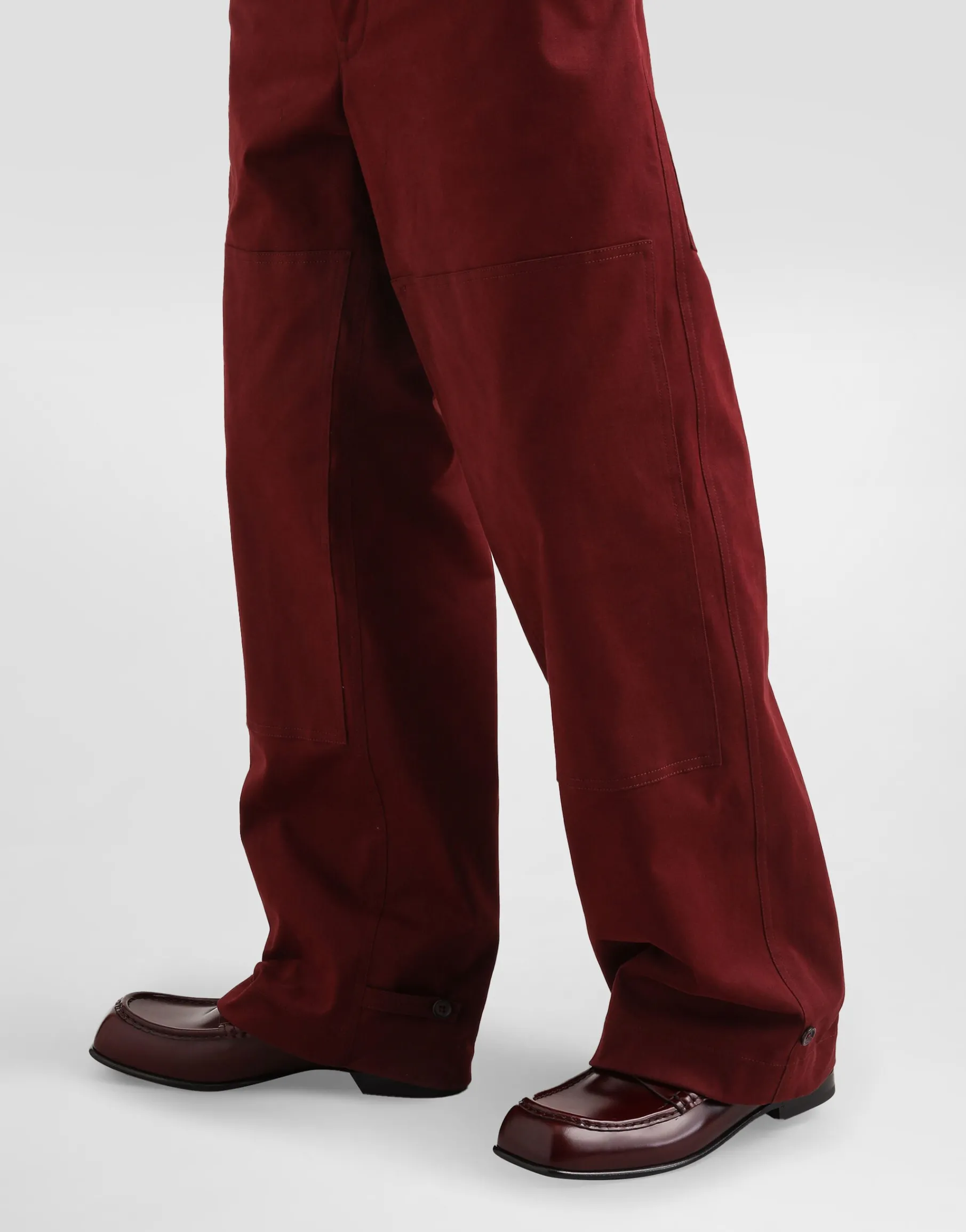 Cotton cargo pants with tag
