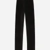 Cotton chenille jogging pants with DG logo