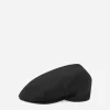 Cotton gabardine flat cap