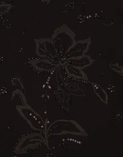 Cotton interlock T-shirt with embroidery