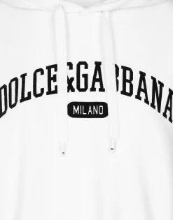 Cotton jersey hoodie