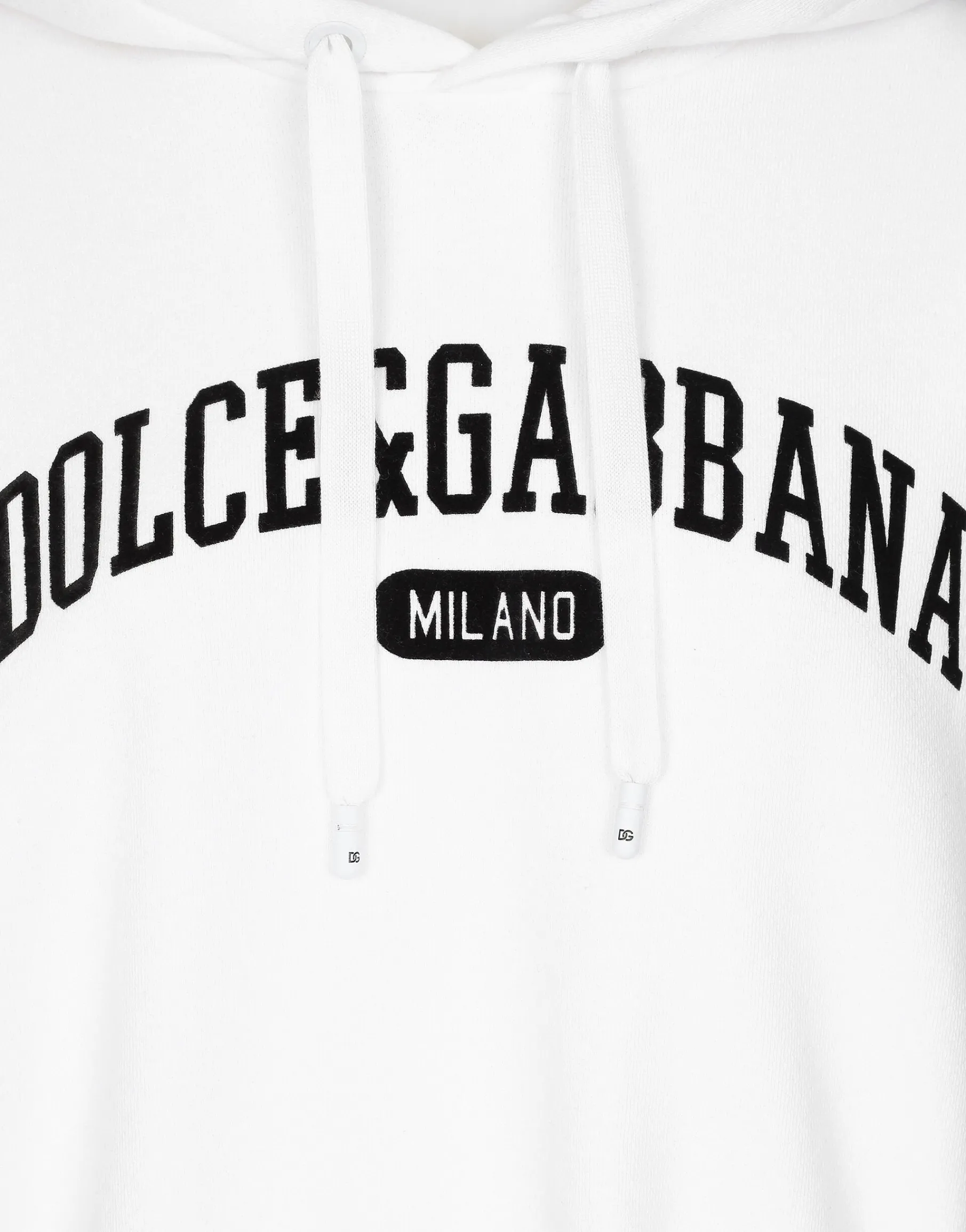 Cotton jersey hoodie