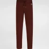 Cotton jogging pants with tag