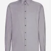 Cotton Martini-fit shirt