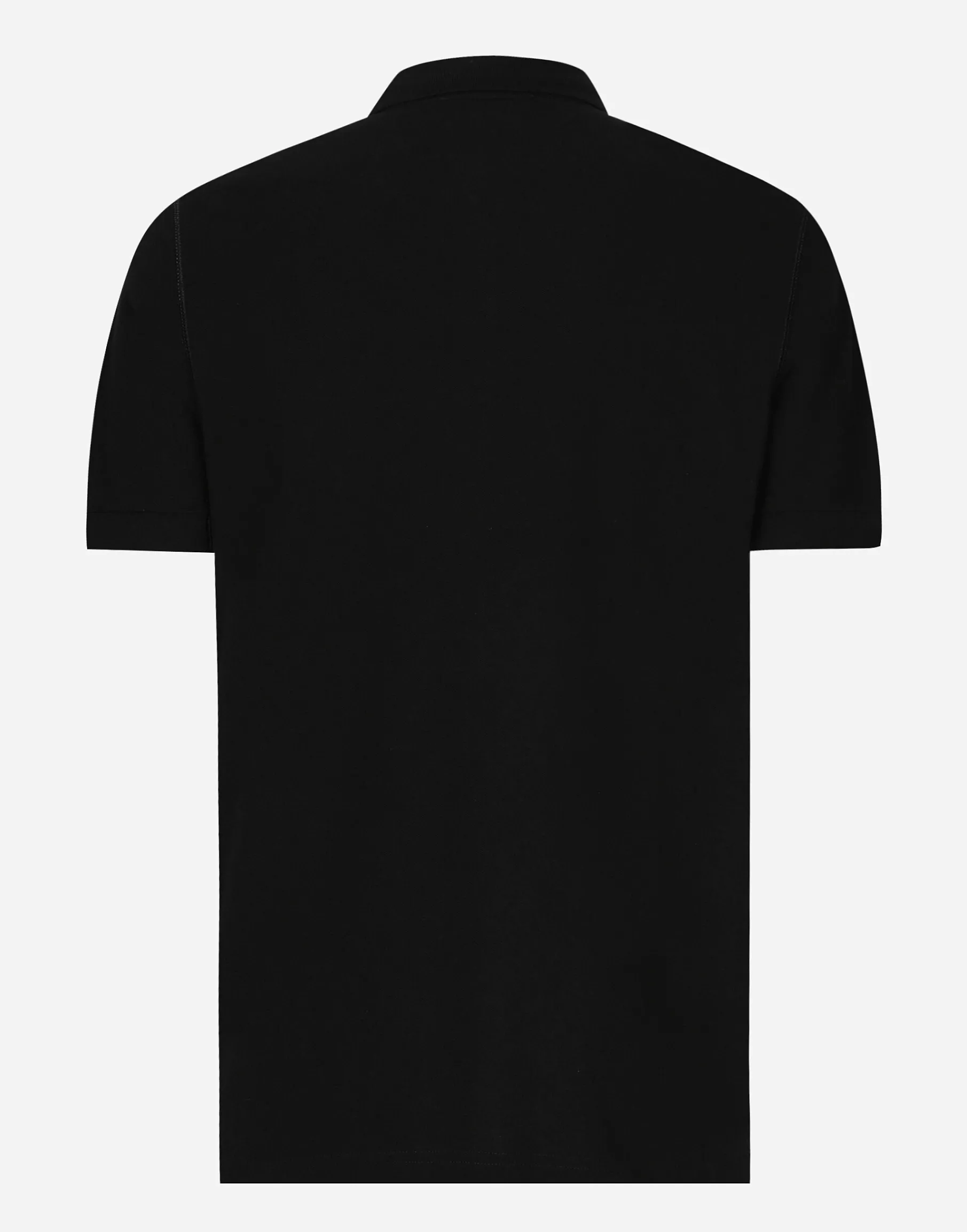 Cotton polo-shirt with DG logo embroidery