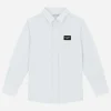 Cotton poplin shirt