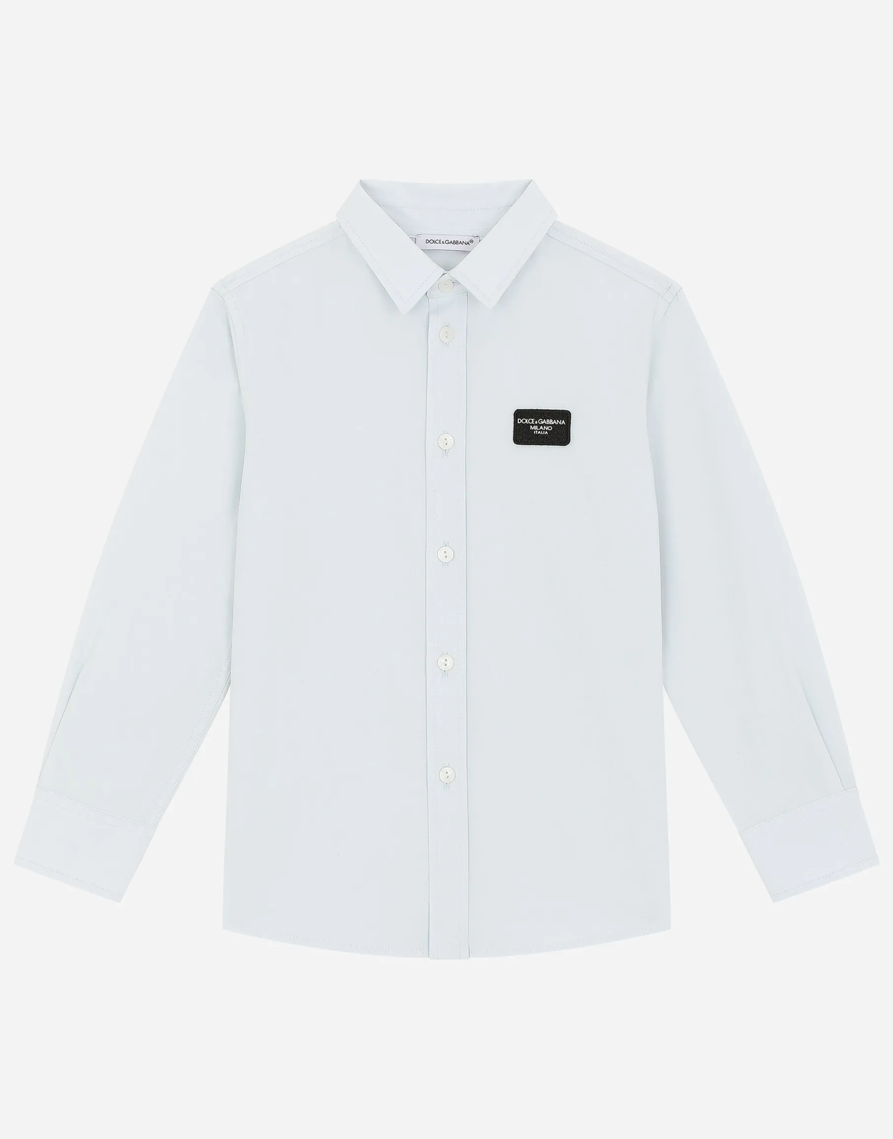 Cotton poplin shirt