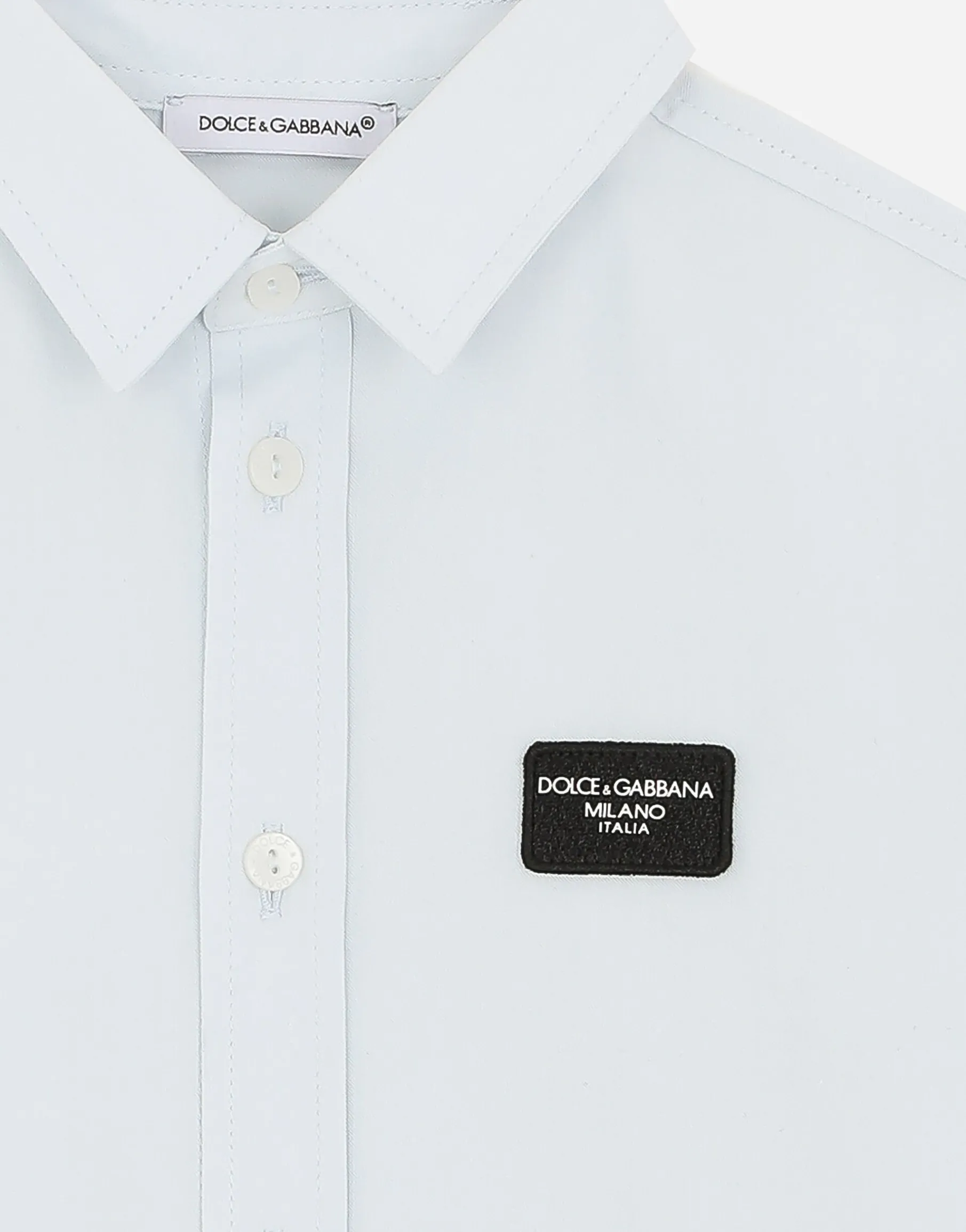Cotton poplin shirt