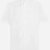 Cotton shirt with DG embroidery