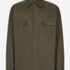 Cotton shirt with pockets