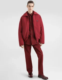 Cotton shirt with tag