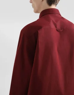 Cotton shirt with tag