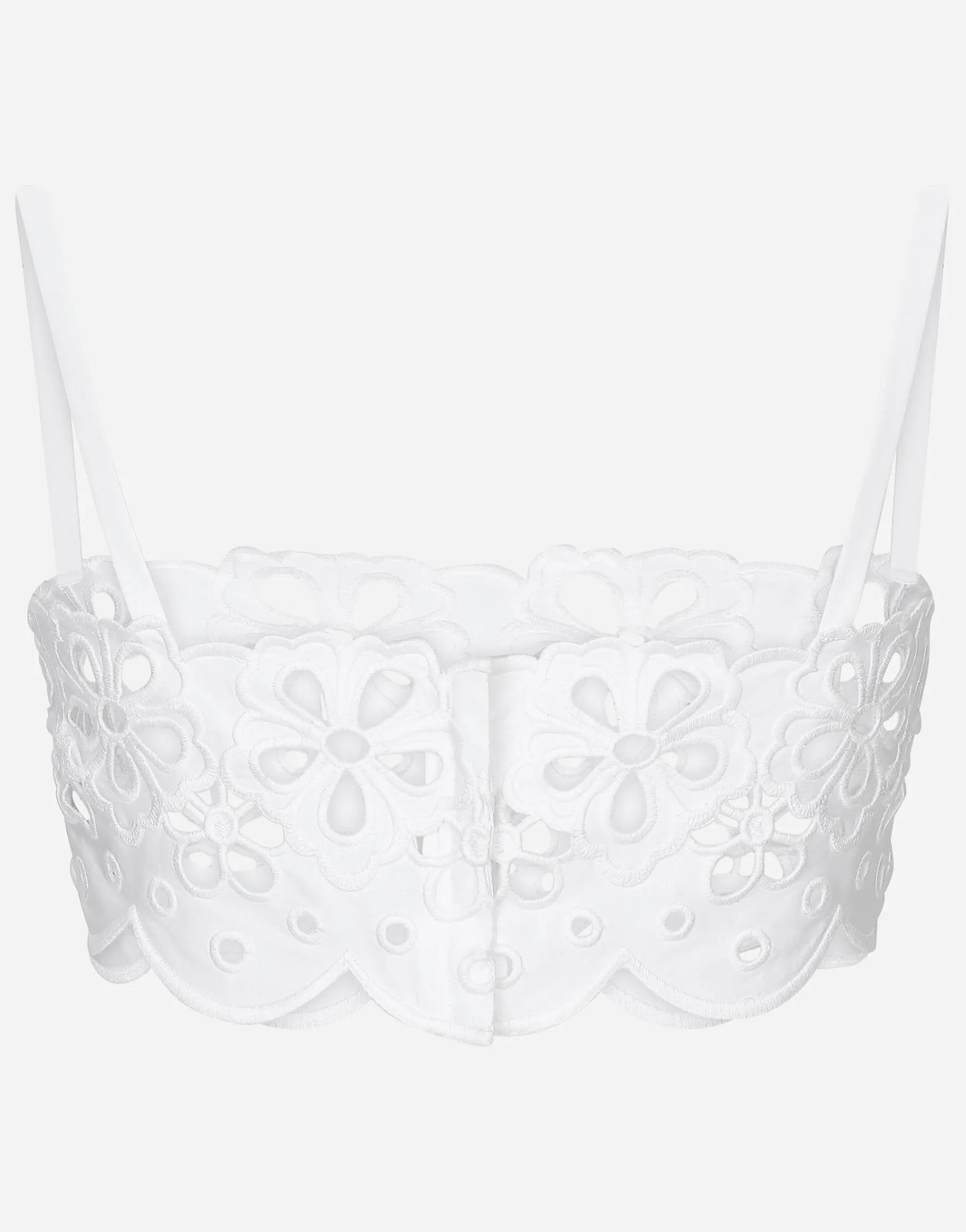 Cotton top with cut-out detailing