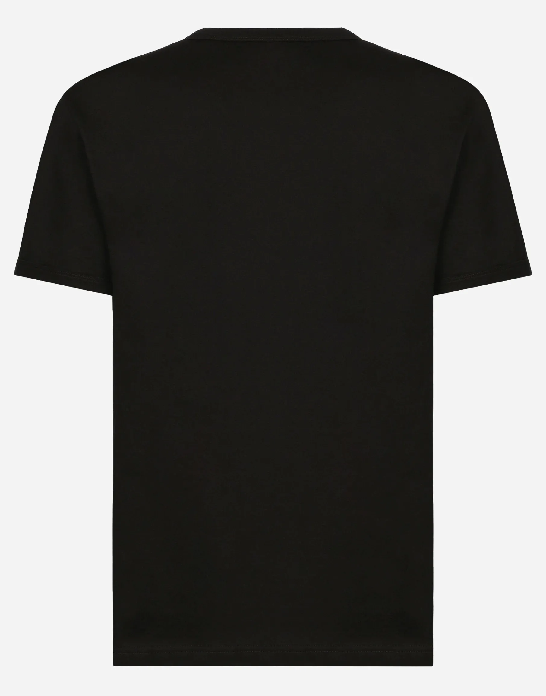 Cotton T-shirt with branded tag