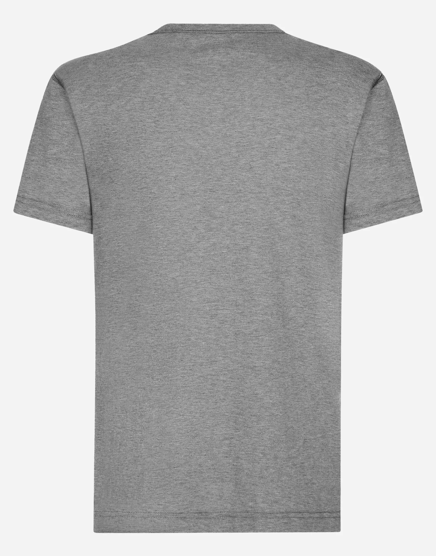 Cotton T-shirt with branded tag